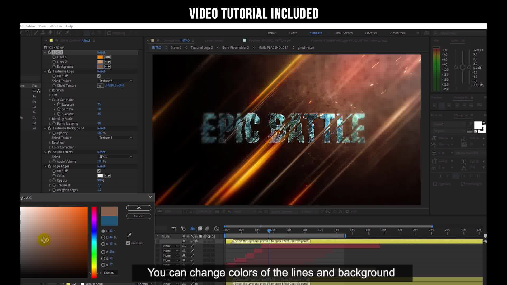 Epic Battle Logo 4K Videohive 33867321 After Effects Image 11