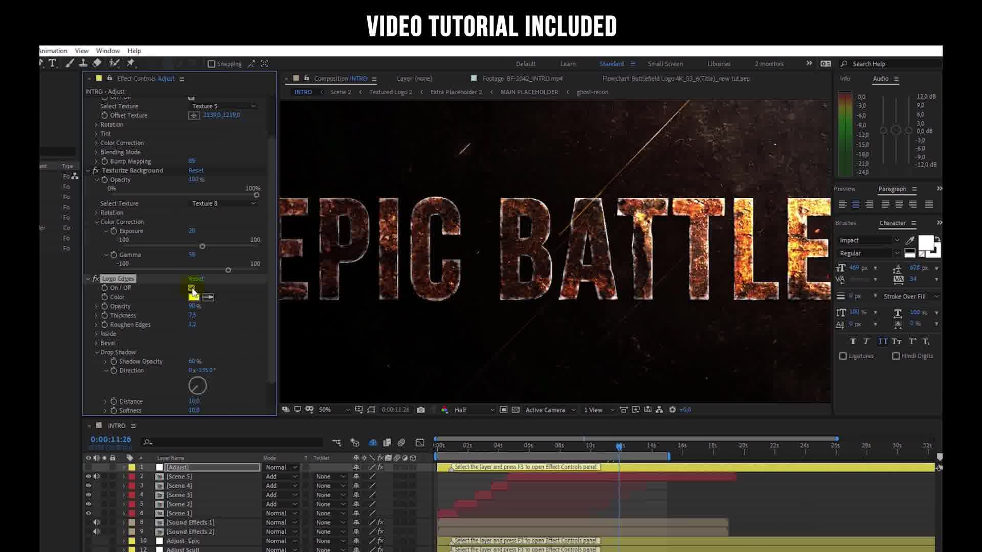 Epic Battle Logo 4K Videohive 33867321 After Effects Image 12