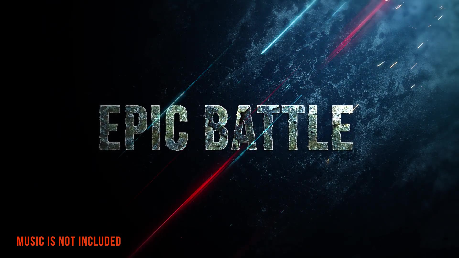 Epic Battle Logo 4K Videohive 33867321 After Effects Image 5