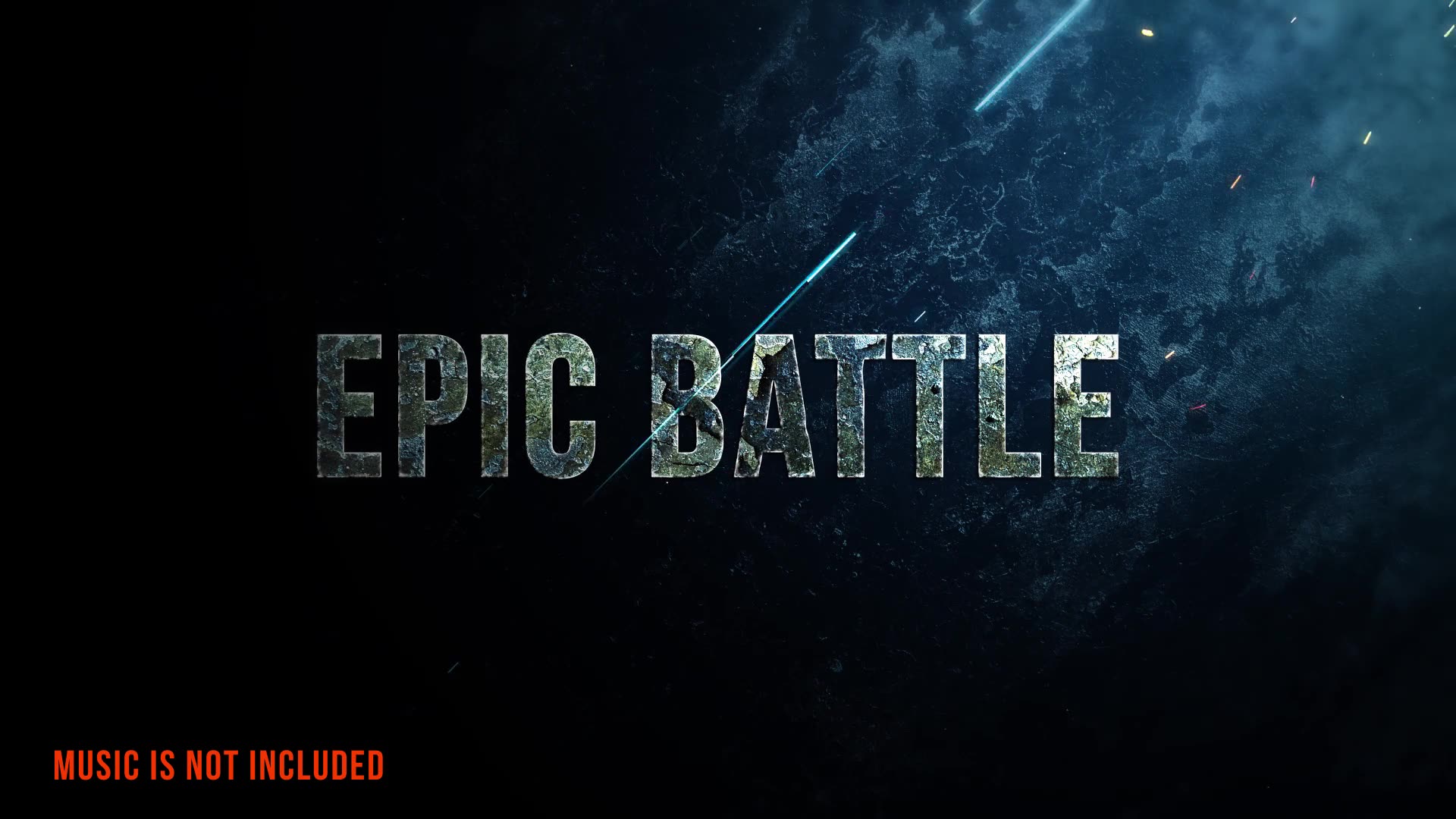 Epic Battle Logo 4K Videohive 33867321 After Effects Image 6