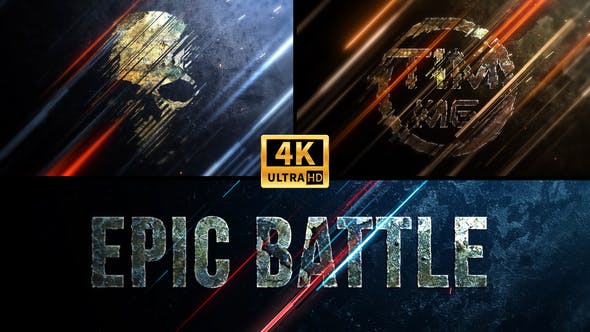 Epic Battle Logo 4K - Download Videohive 33867321