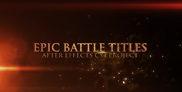 Epic Battle Titles - Download Videohive 171735