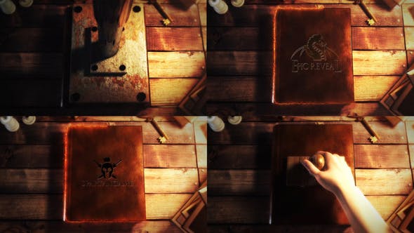 Epic Book Logo Reveals - Videohive 31162952 Download