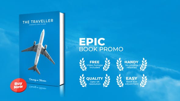 Epic Book Promo - Videohive 32668044 Download