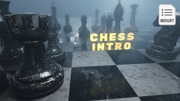Epic Chess Logo Intro MOGRT - Download Videohive 39391070