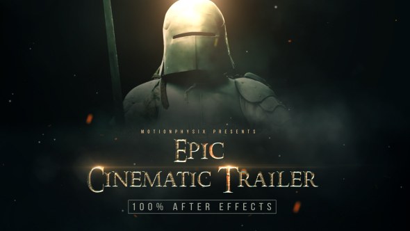 Epic Cinematic Trailer - Download Videohive 19255226