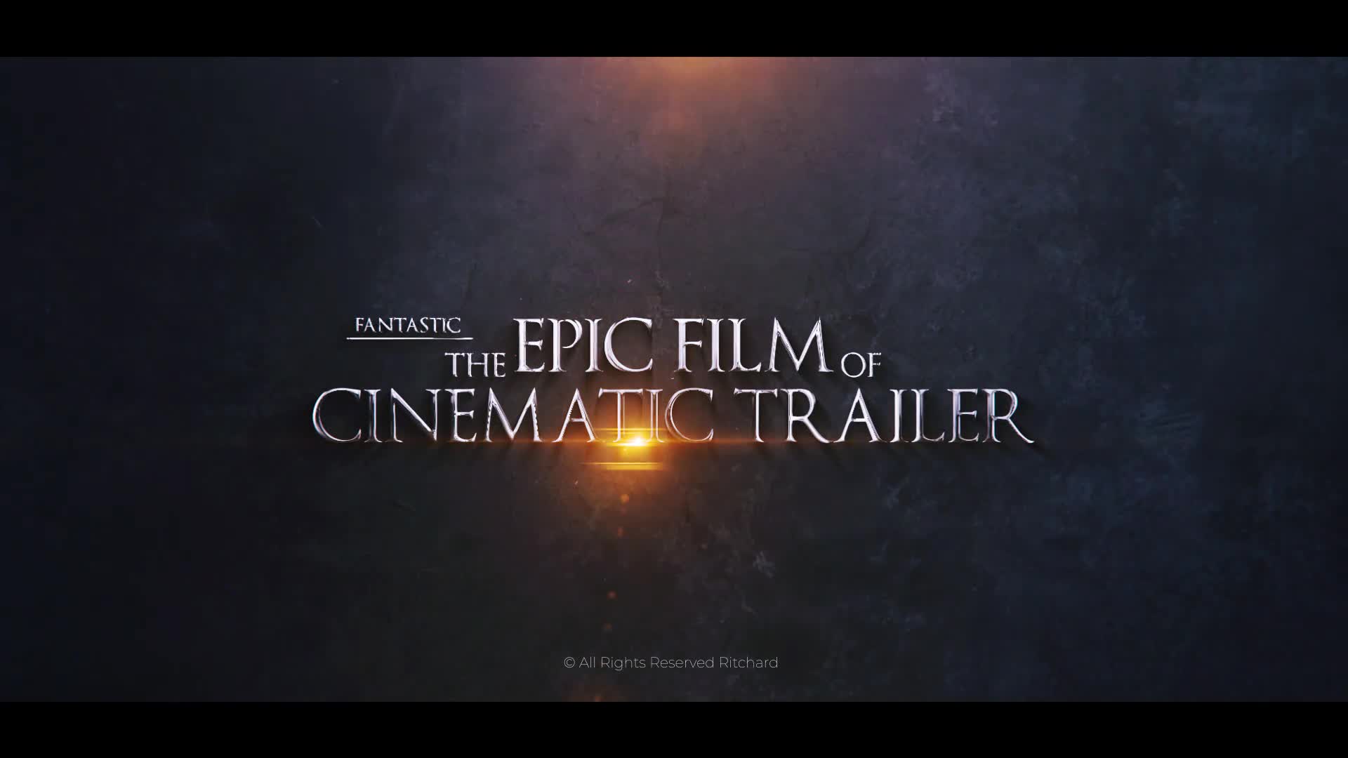Epic Cinematic Trailer Videohive 34023556 After Effects Image 1