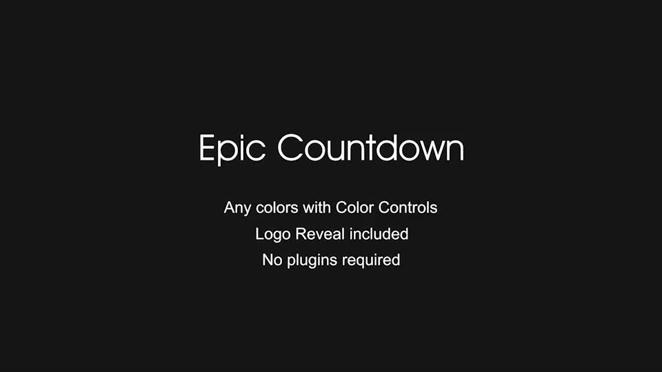 Epic Countdown - Download Videohive 19770664