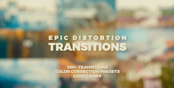 Epic Distortion Transitions - Download Videohive 20553807