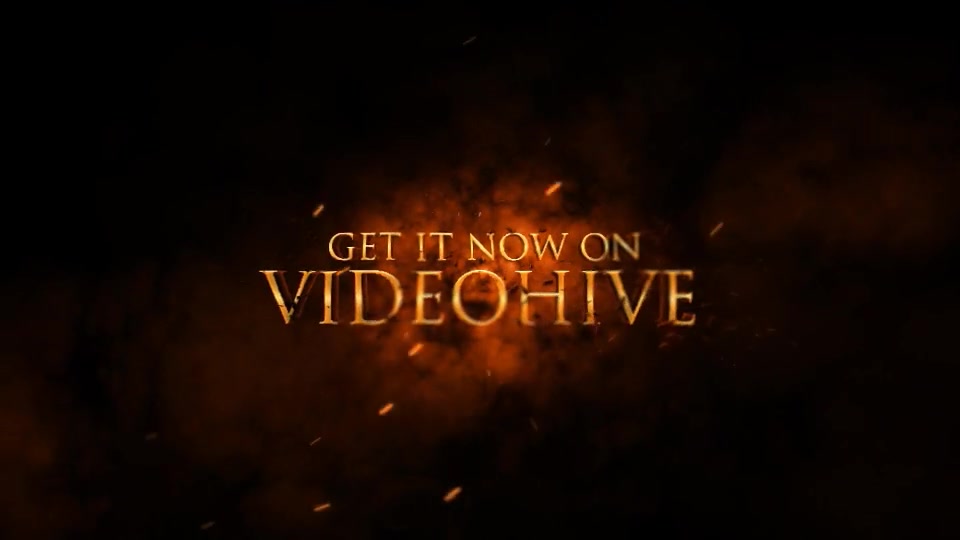 Epic Fire Cinematic Trailer Videohive 12233939 After Effects Image 6