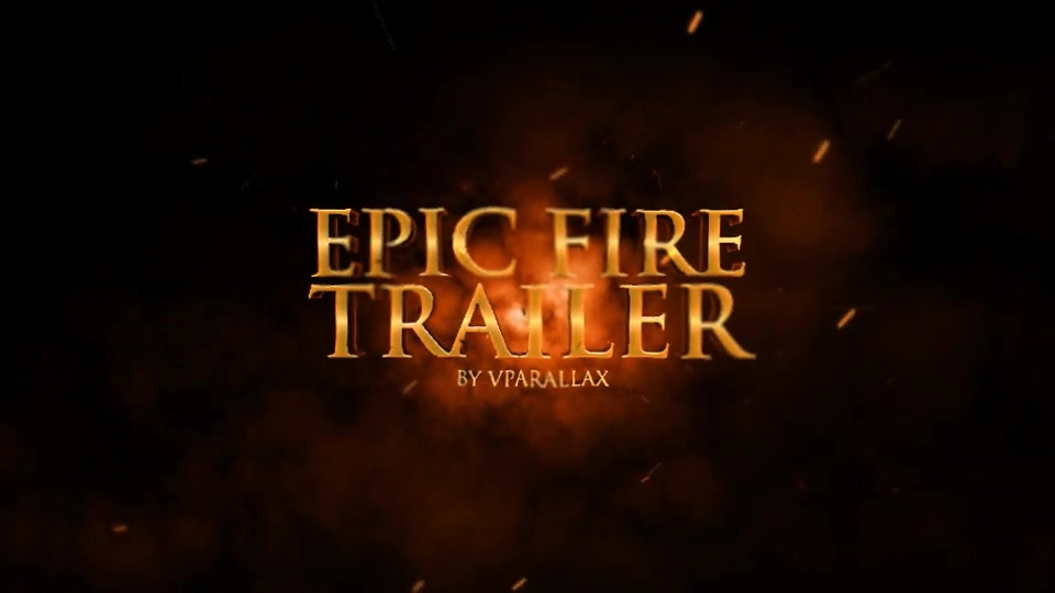 Epic Fire Cinematic Trailer Videohive 12233939 After Effects Image 7