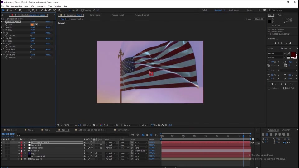 Epic Flag Videohive 22471935 After Effects Image 6