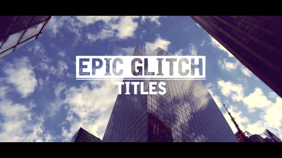 Epic Glitch Titles Videohive 14406388 After Effects Image 1