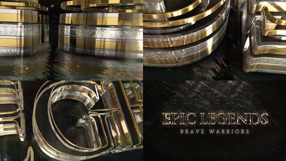 Epic Gold Silver Logo - Download Videohive 28991773