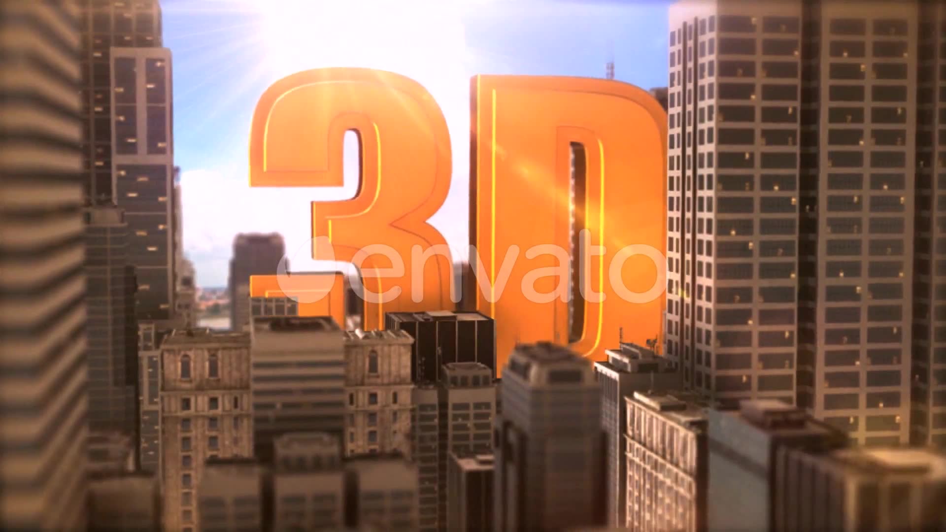 Epic Golden Title In City Videohive 22060050 After Effects Image 2