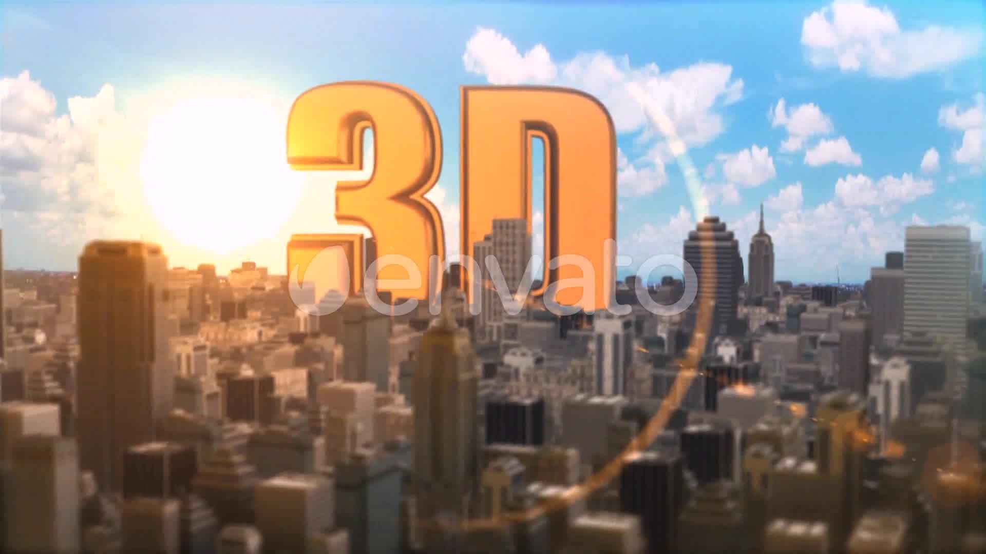 Epic Golden Title In City Videohive 22060050 After Effects Image 8