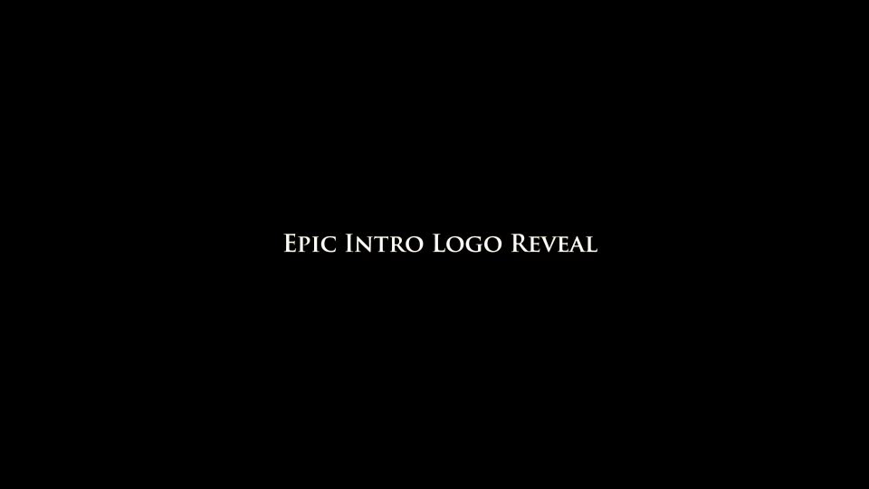 Epic Intro Logo Reveal Videohive 7130051 After Effects Image 1