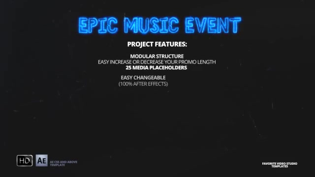 Epic Music Event Videohive 16029921 After Effects Image 12