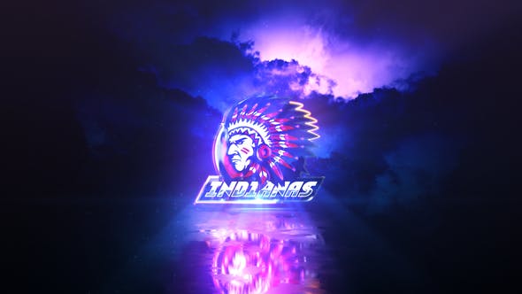 Epic Neon & Storm Logo Reveal - 33570635 Download Videohive