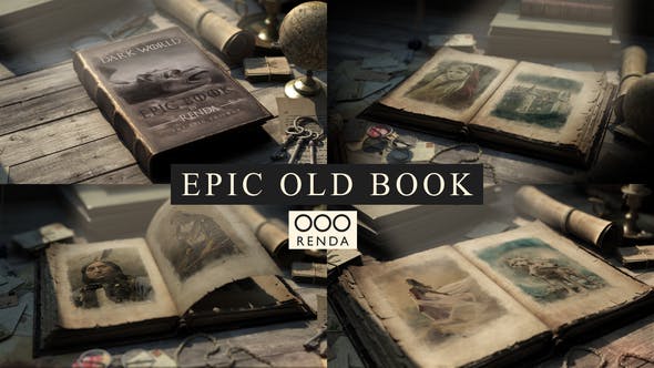 Epic Old Book - 23583028 Download Videohive