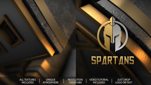 Epic Power And Elegant Gold Logo Reveal - Videohive Download 35798347