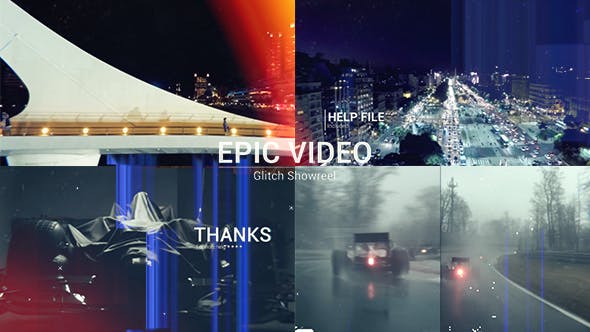 Epic Production Glitch Reel - Download Videohive 17808788