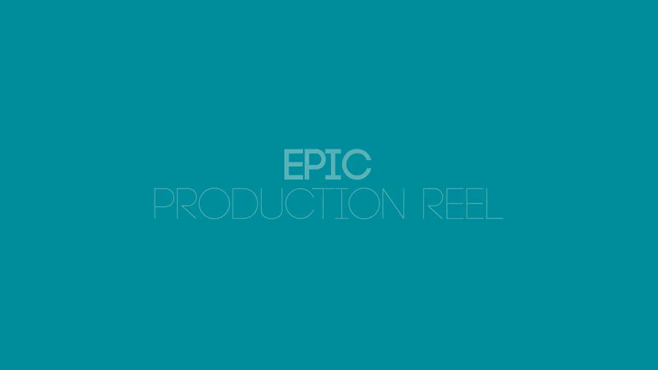 Epic Production Reel Videohive 12058664 After Effects Image 2