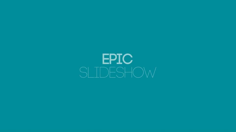 Epic Slideshow Videohive 12020358 After Effects Image 1