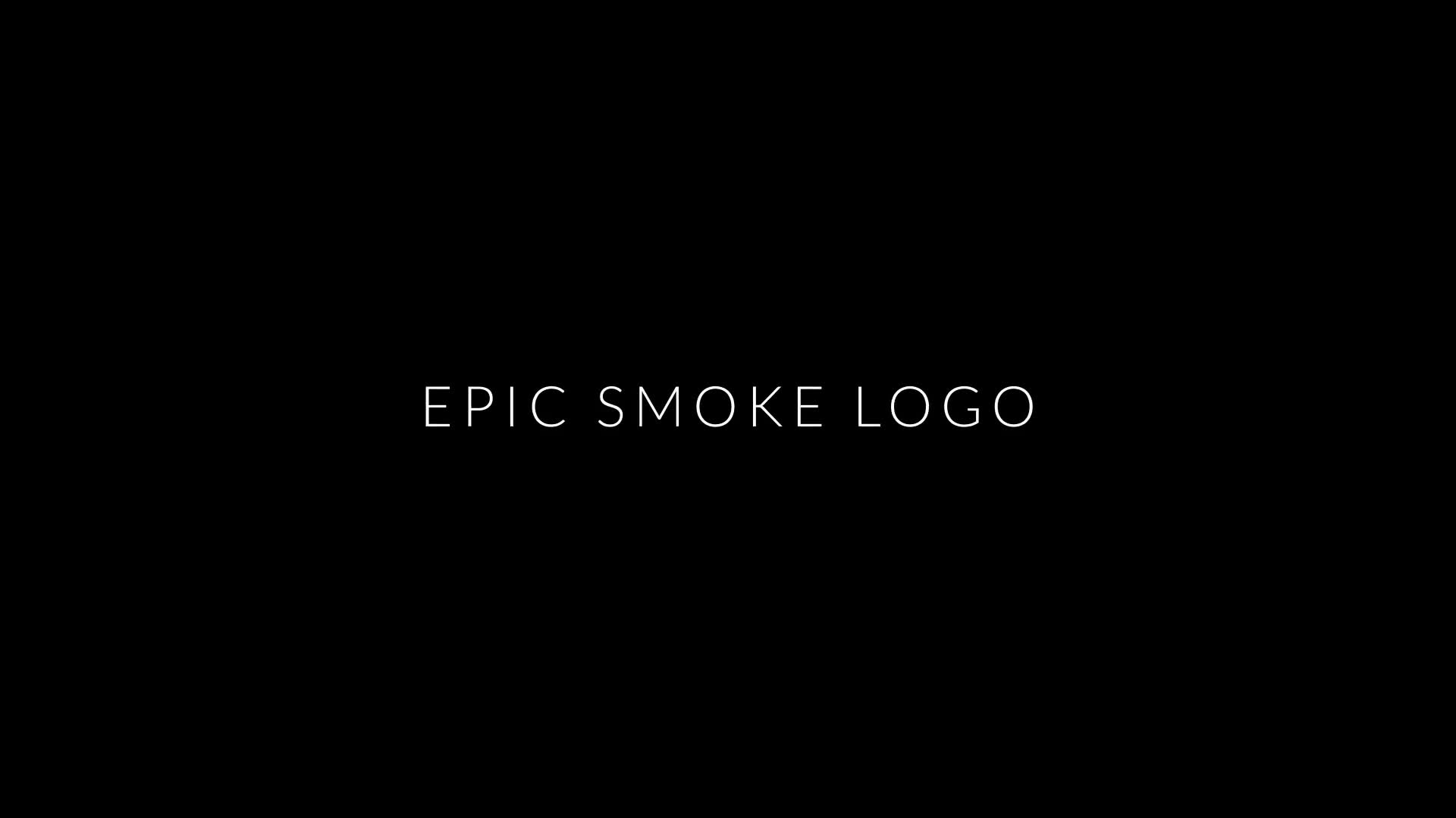 Epic Smoke | Logo Reveal - Download Videohive 22578459