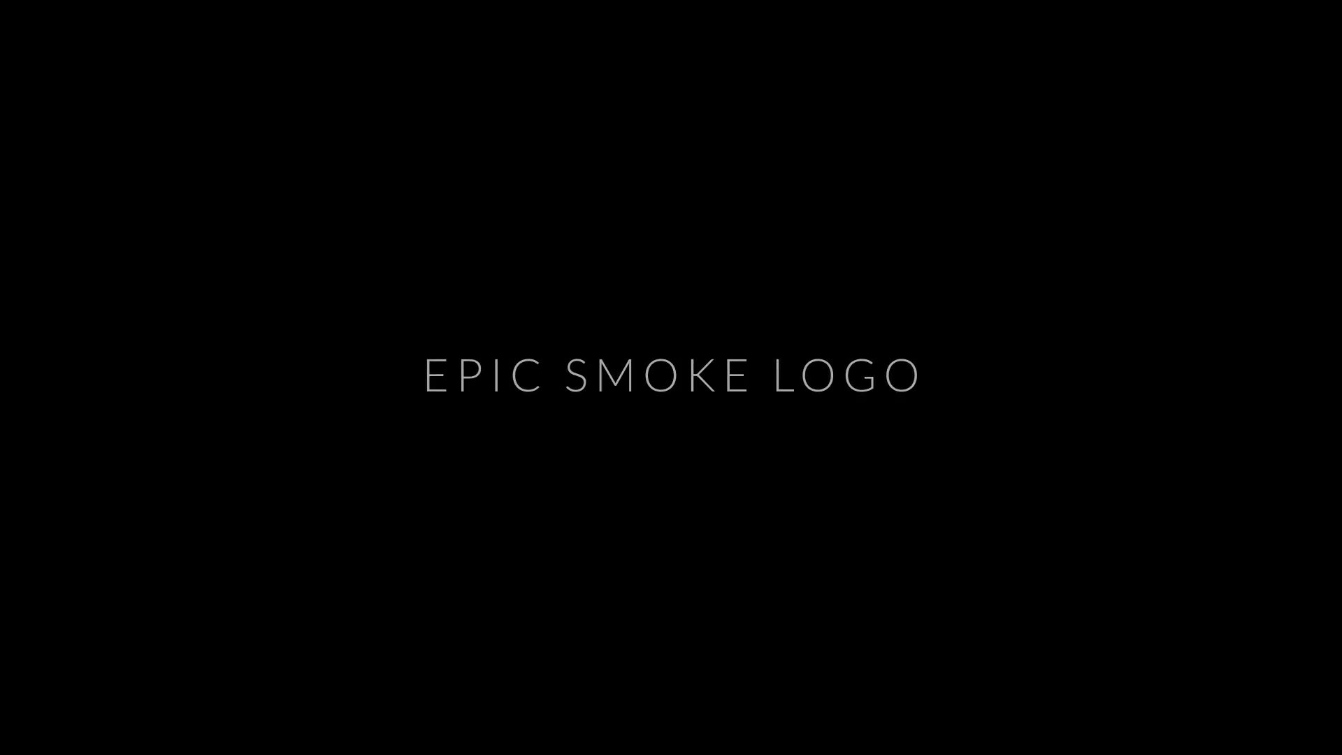 Epic Smoke | Logo Reveal - Download Videohive 22578459