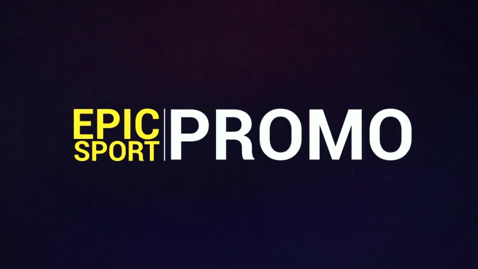 Epic Sport Motivational Promo Videohive 11798907 After Effects Image 1