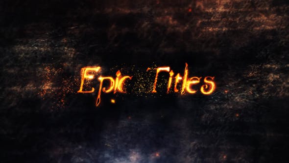 Epic Titles - 27442128 Videohive Download