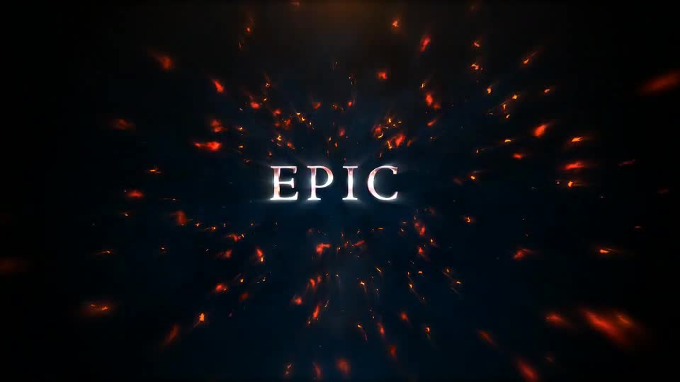 Epic Titles: Explosion 4K Videohive 18040487 After Effects Image 1
