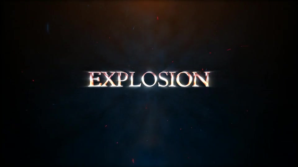 Epic Titles: Explosion 4K Videohive 18040487 After Effects Image 4