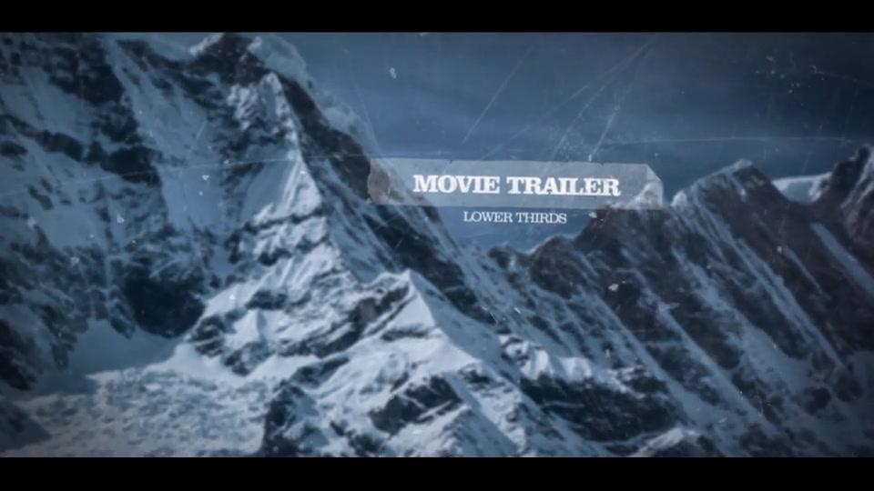 Epic Trailer Cinematic Movie Titles - Download Videohive 12289572
