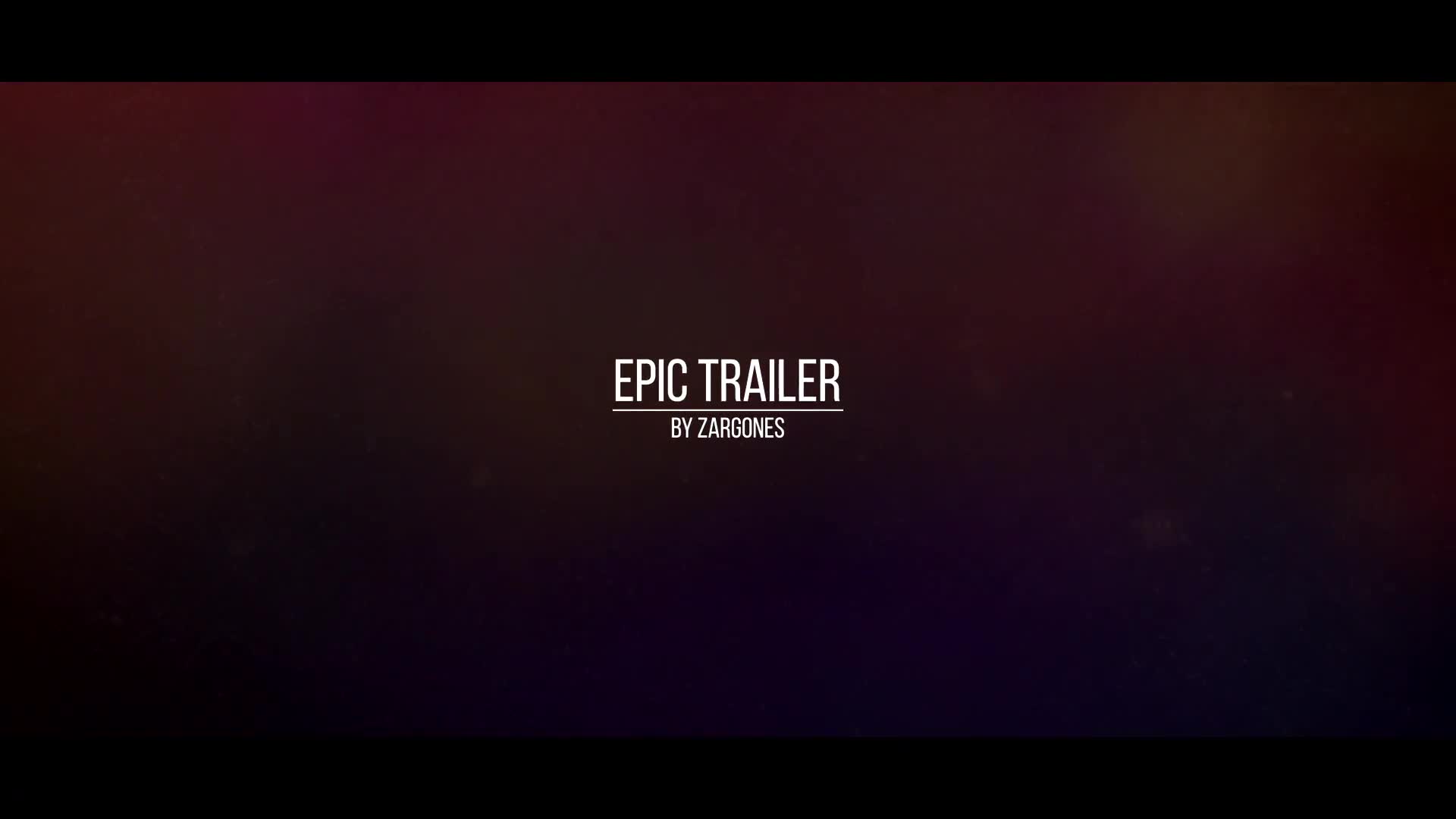 Epic Trailer - Download Videohive 11556026