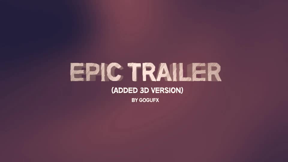 Epic Trailer Videohive 18281357 After Effects Image 1