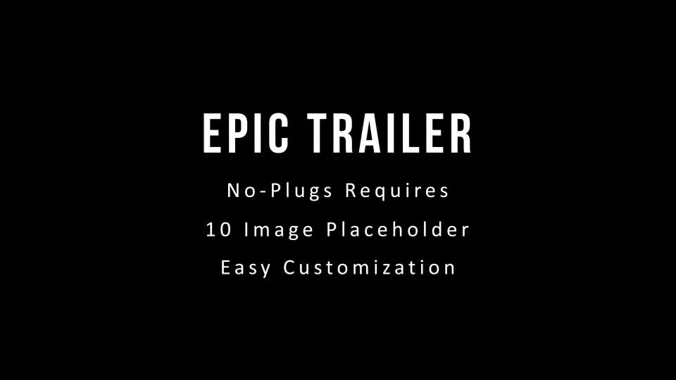 Epic Trailer - Download Videohive 4463064