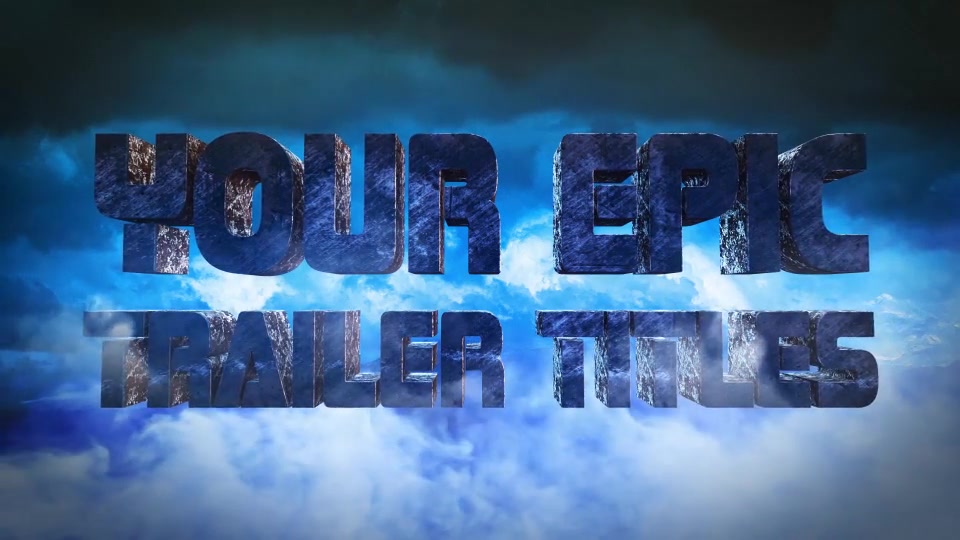 epic trailer titles after effects download