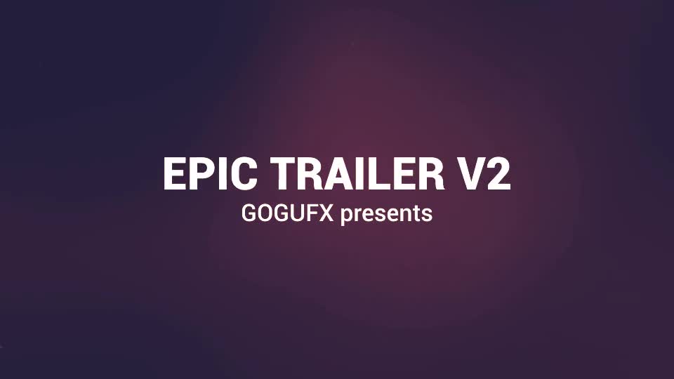 Epic Trailer V2 Videohive 19169605 After Effects Image 1