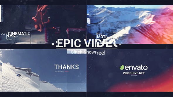 Epic Video Glitch Reel - 14014387 Videohive Download