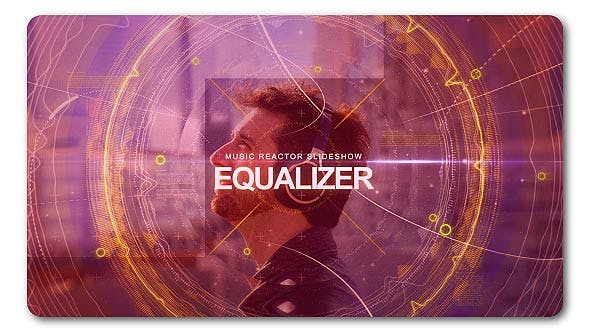 Equalizer Music Reactor Slideshow - Download Videohive 19501088