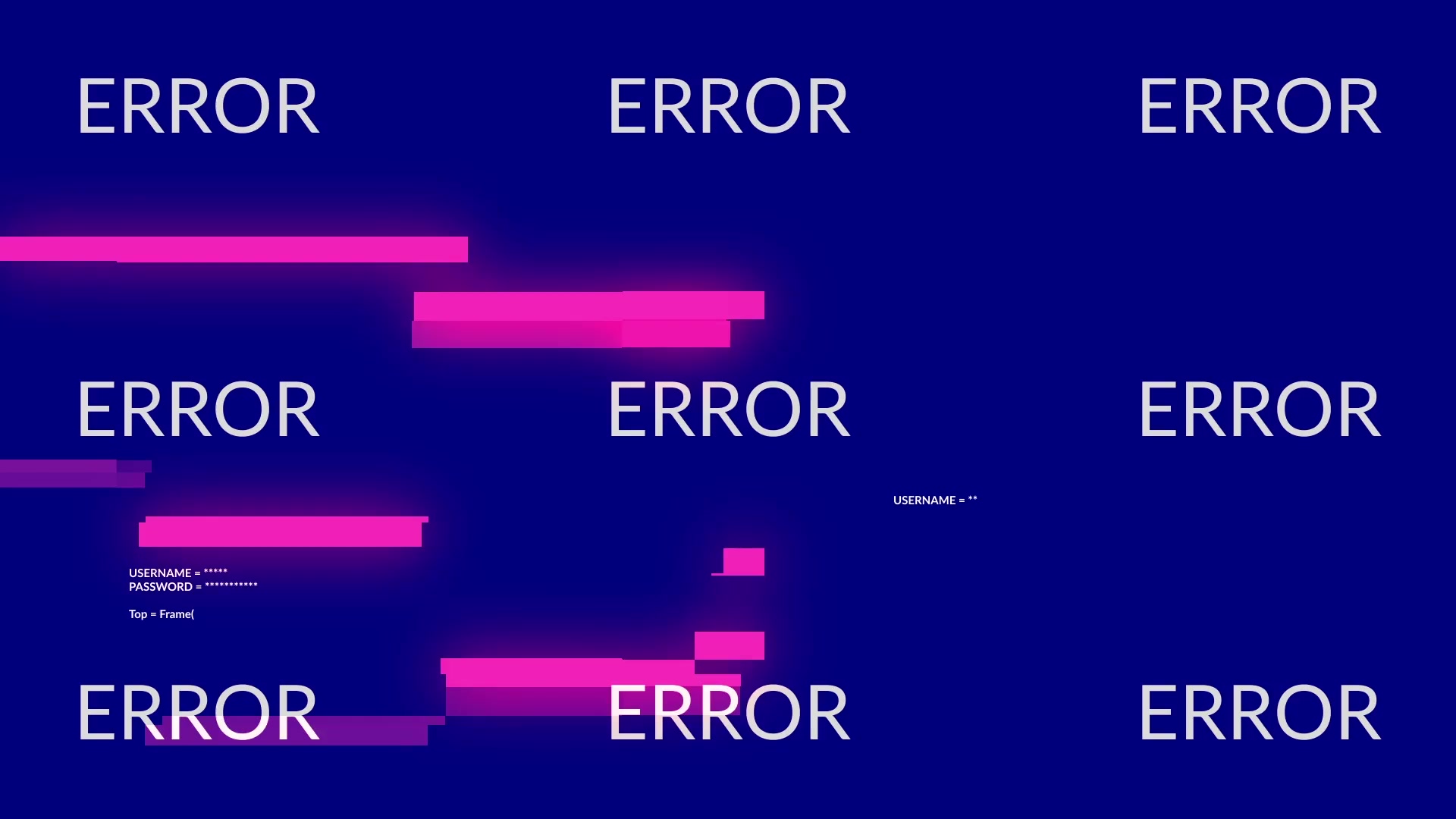 Error Messages Glitch Opener Videohive 25037052 After Effects Image 3
