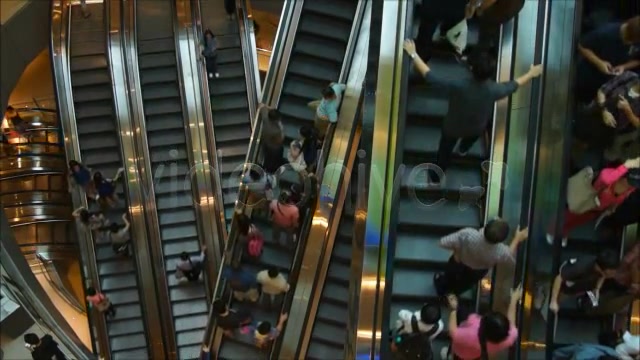 Escalators In Shopping Center  Videohive 3151505 Stock Footage Image 7