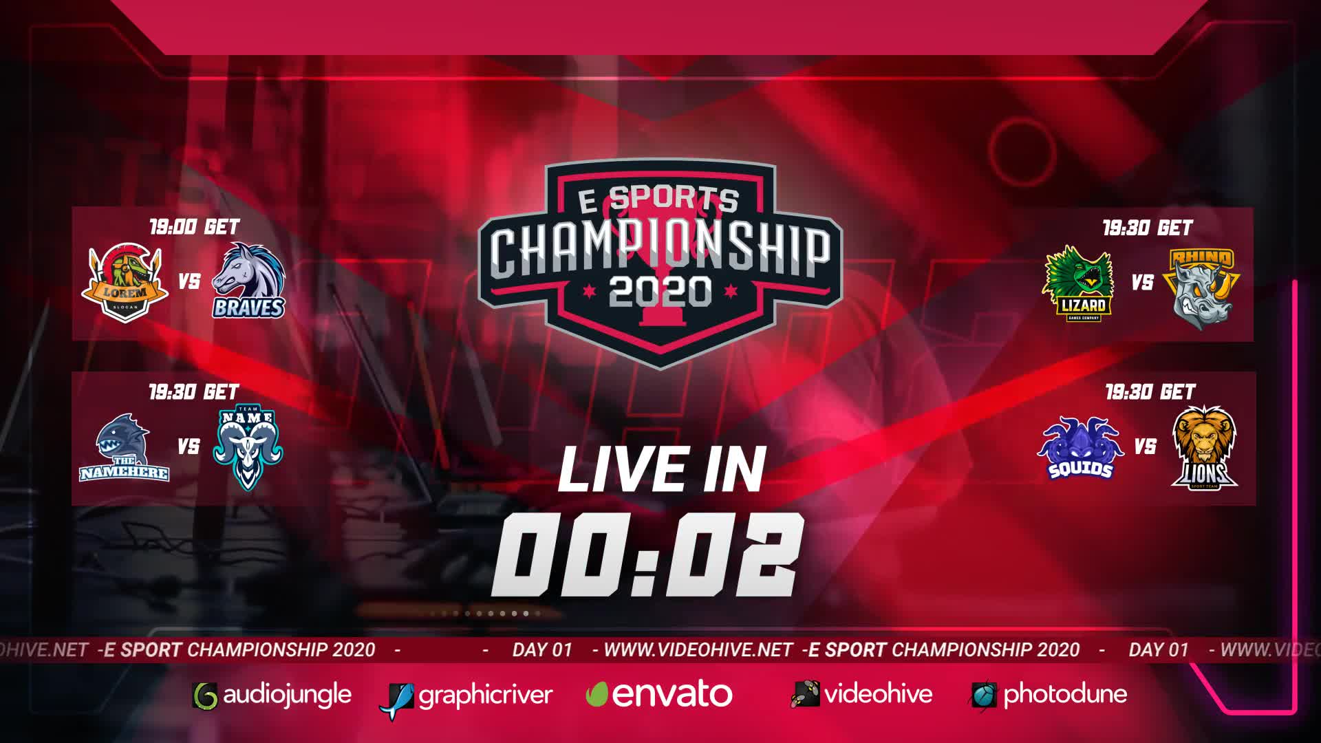 Esport Broadcast Package Videohive 30275809 After Effects Image 1