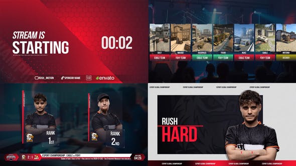 Esport Broadcast package - Videohive Download 28677545