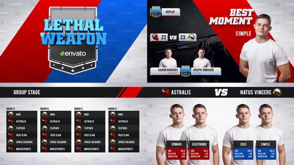 Esport Tournament Package - Download 23765359 Videohive