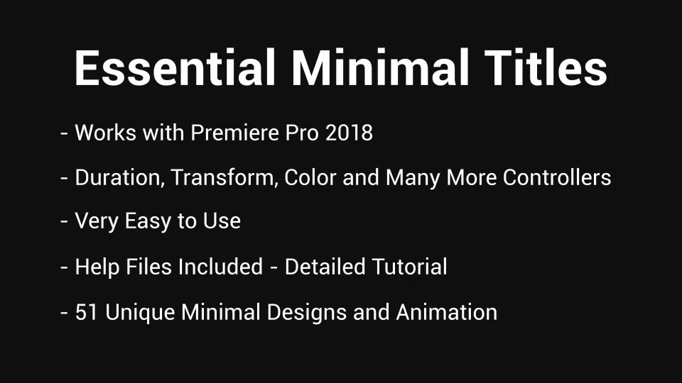 Essential Minimal Titles Videohive 21411225 After Effects Image 12
