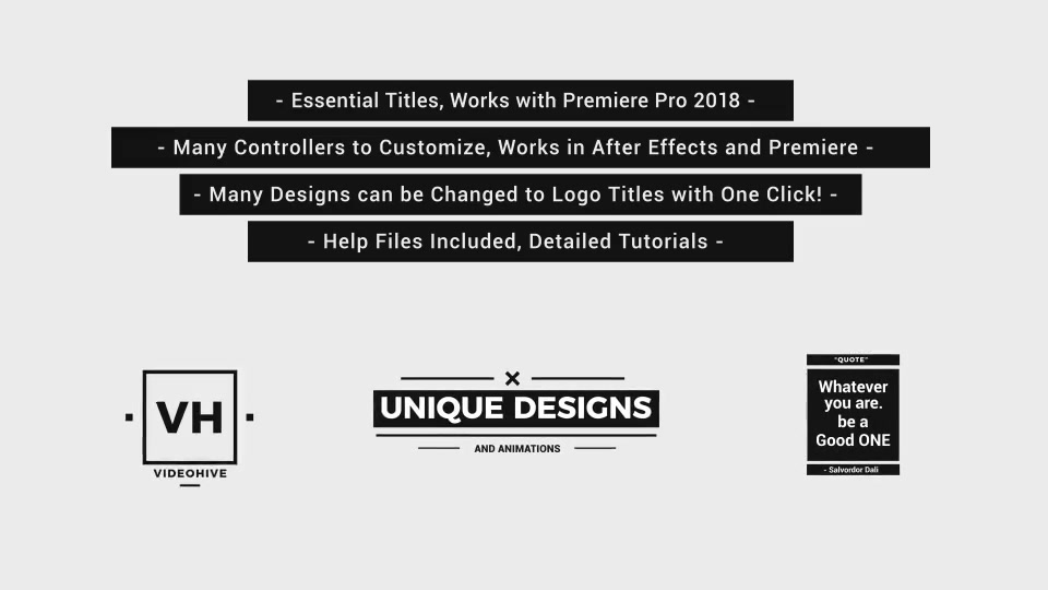 Essential Minimal Titles Videohive 21411225 After Effects Image 9