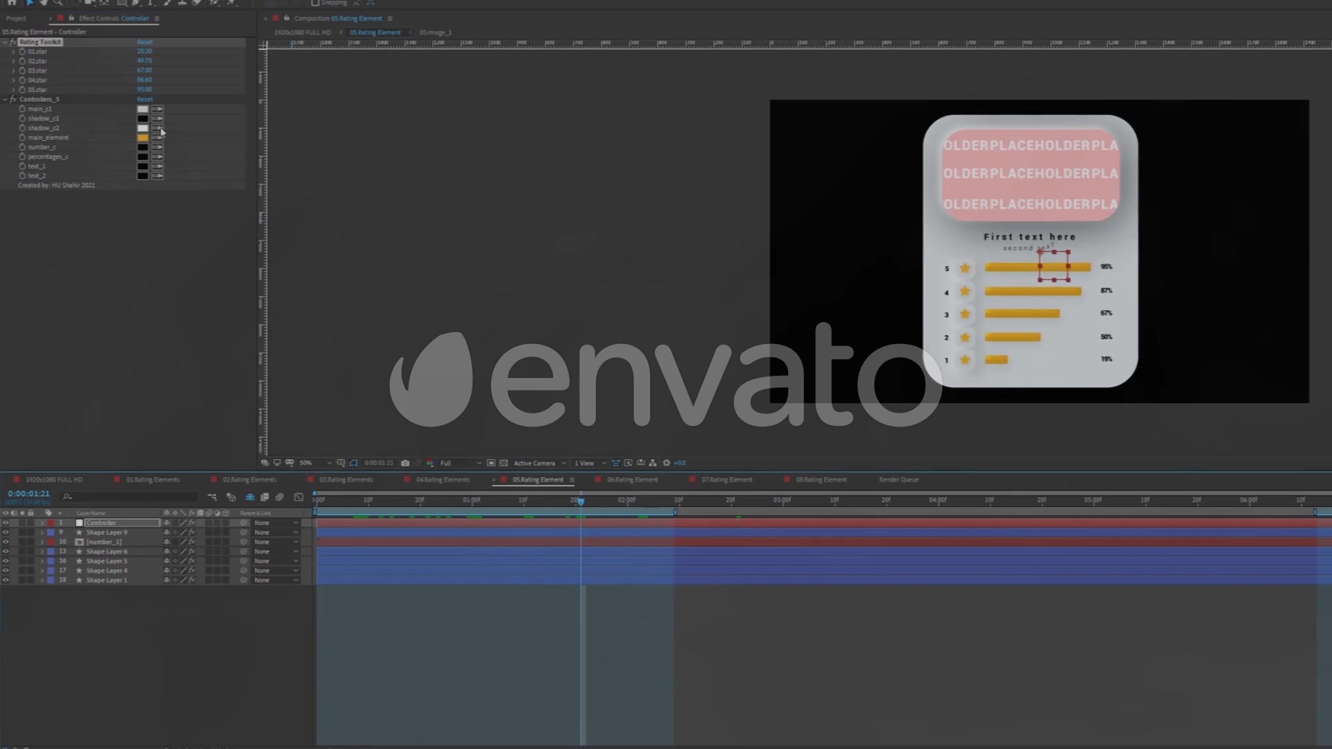 Essential Rating Elements Videohive 33044614 After Effects Image 9